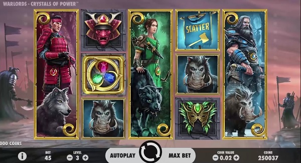 Warlords: Crystals of Power Pokie Review